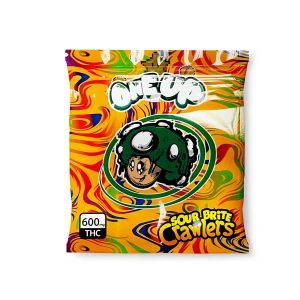 One Up Sour Brite Crawlers 600mg