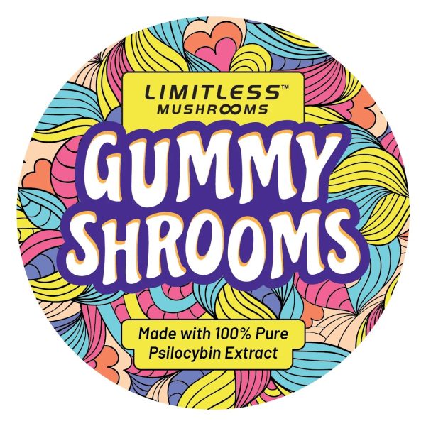 Gummy Shrooms 1g Gummies (Limitless Mushrooms)