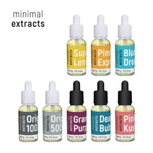 THC Drops 500mg + 1000mg (Minimal Extracts)