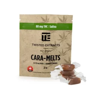 Sativa Cara-Melts 80mg THC (Twisted Extracts)