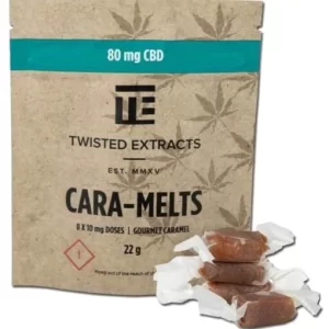 Cara-Melts 80mg CBD (Twisted Extracts)