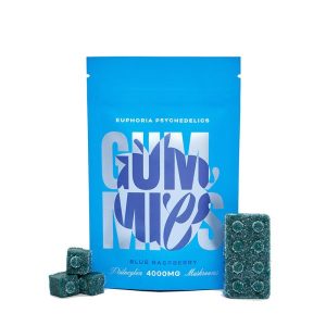 Euphoria Psychedelics – Blue Raspberry Gummies