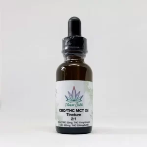 665mg CBD/335mg THC MCT Oil Tincture 2:1 (Flower Child)